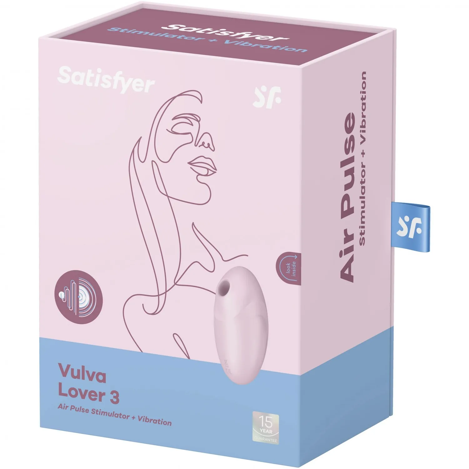 вакуумный массажер satisfyer vulva lover 3 pink 018652sa в Севастополе