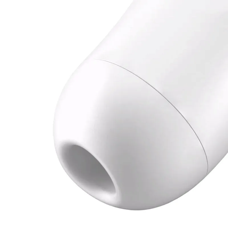 вакуум-волновой бесконтактный стимулятор клитора satisfyer curvy 2+, белый в Севастополе