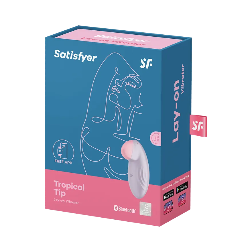 вакуумный массажер satisfyer tropical tip фиолетовый 044354sa в Севастополе