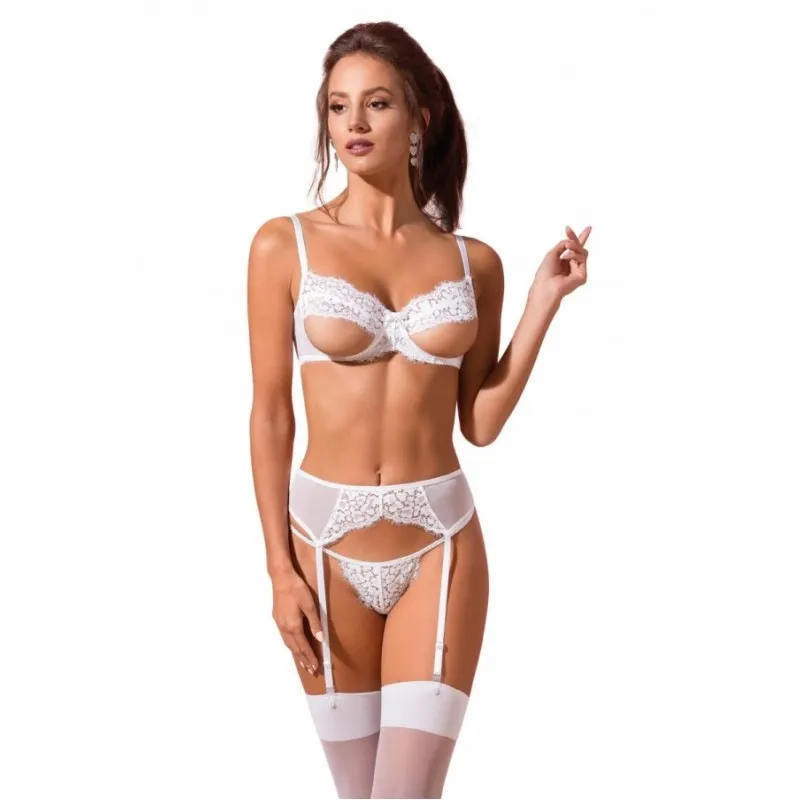 Эротическое комплект avanua silentia, белый в Севастополе