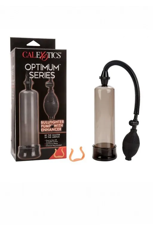 Ручная вакуумная помпа для мужчин с насосом в виде груши Bullfighter Pump with Ehnancer