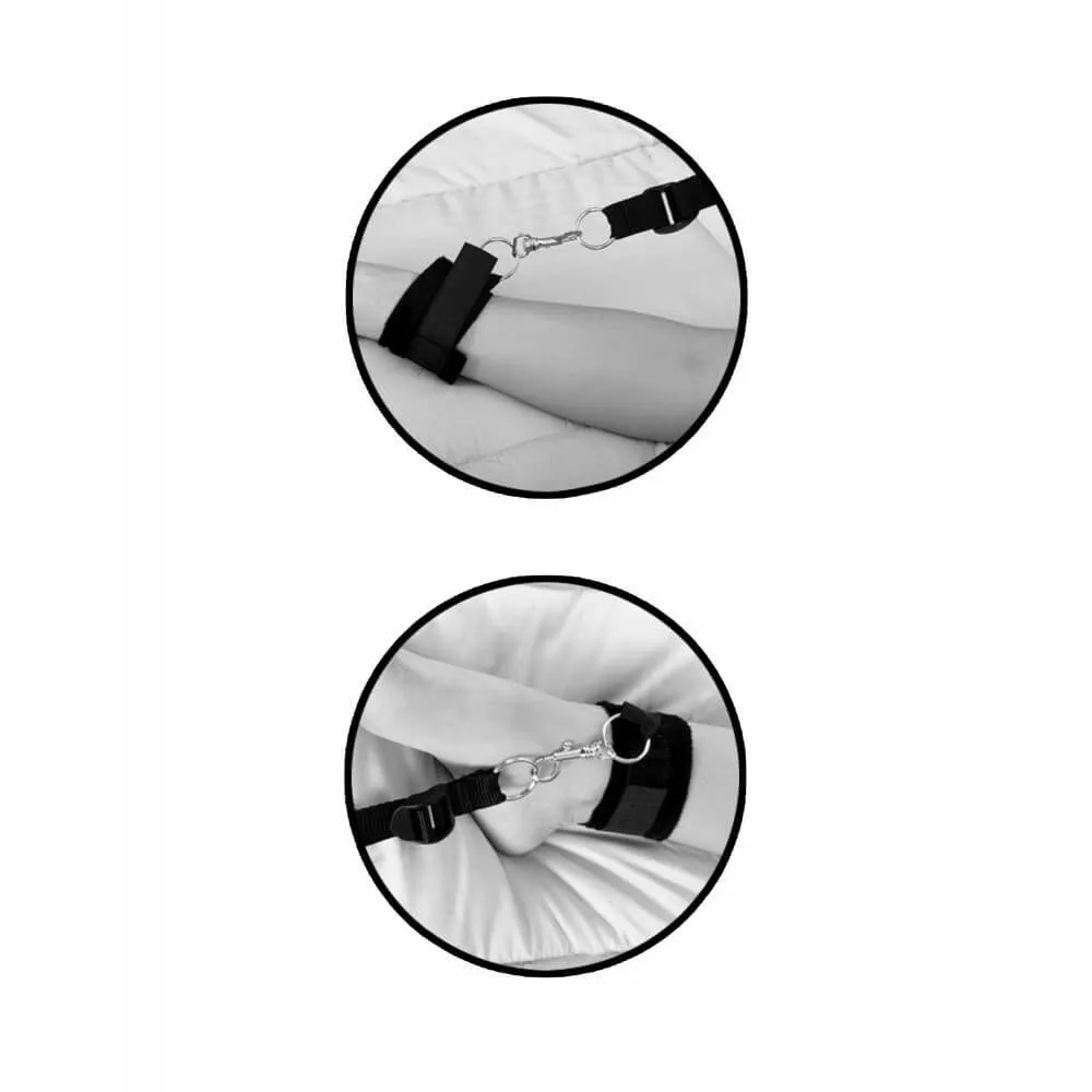 фиксатор pipedream wraparound mattress restraints, черные в Севастополе