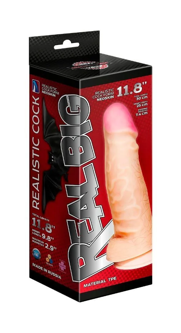 фаллоимитатор неоскин супергигант с присоской в коробке в Севастополе