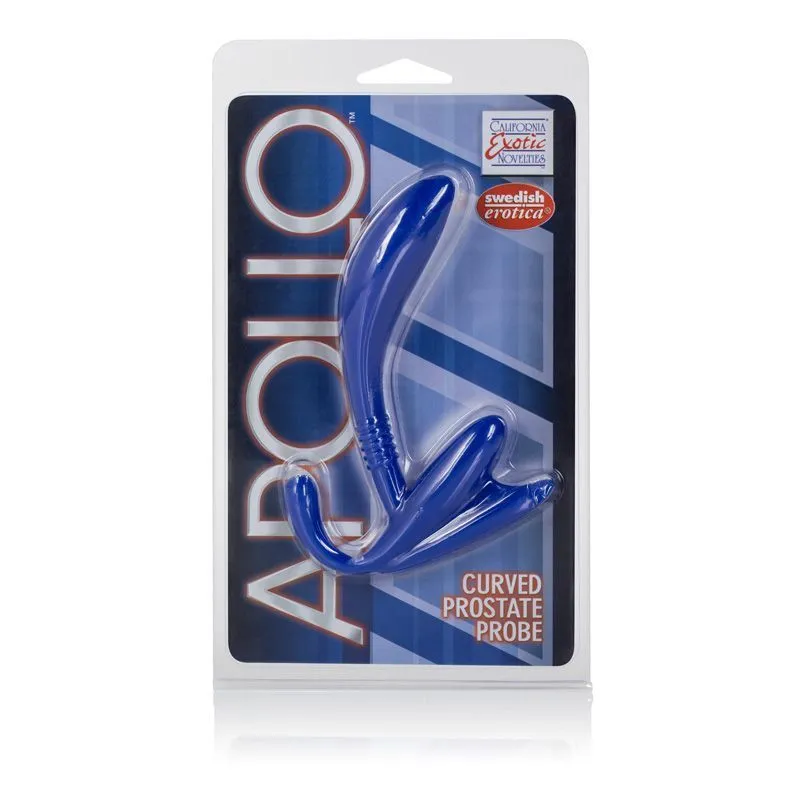 стимулятор простаты california exotic novelties curved prostate probe, синий в Севастополе