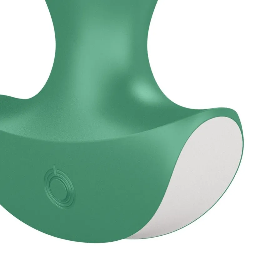 пробка анальная с вибрацией satisfyer lolli plug 2, зелёная в Севастополе