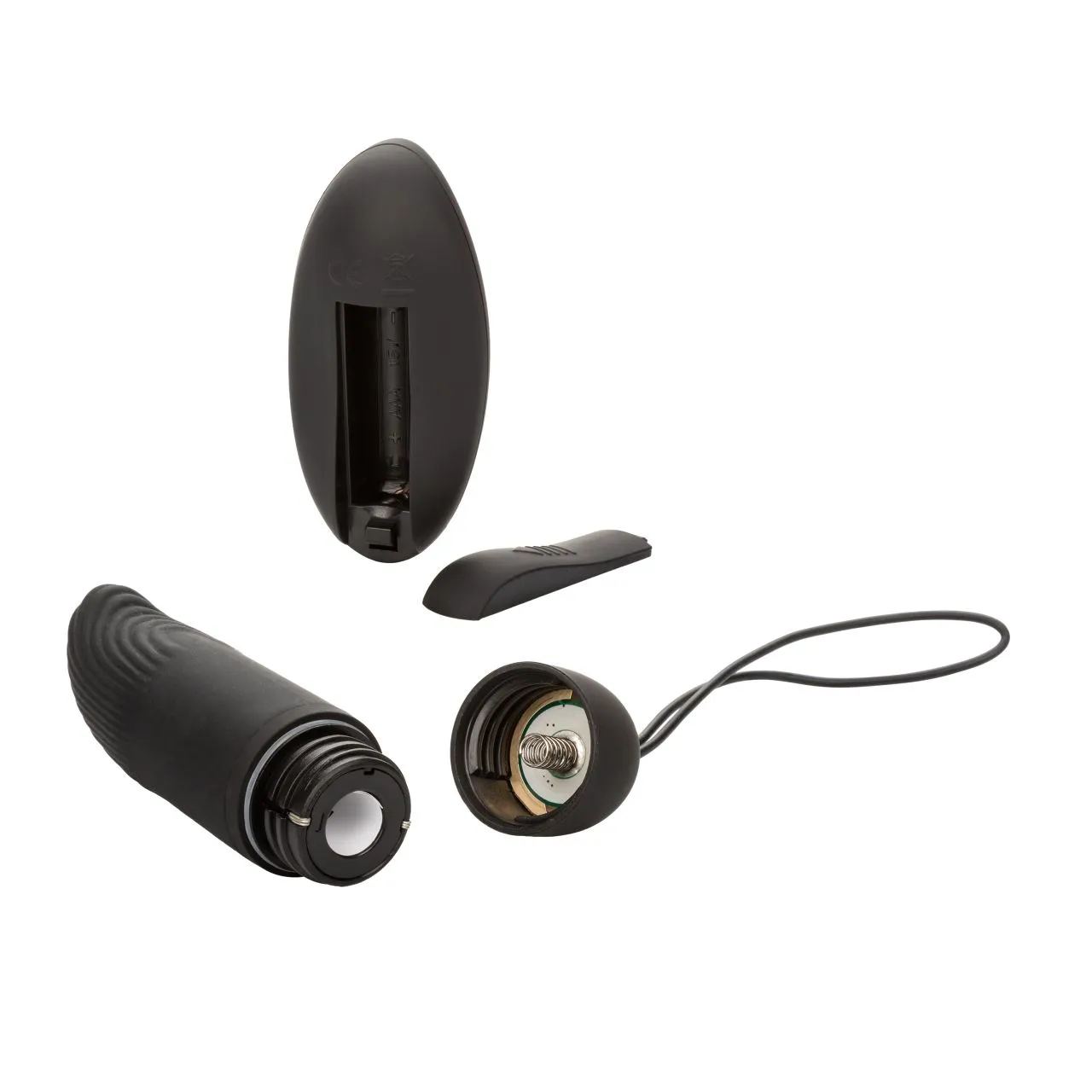 компактный стимулятор точки g с управлением при помощи пульта silicone remote ridged g в Севастополе