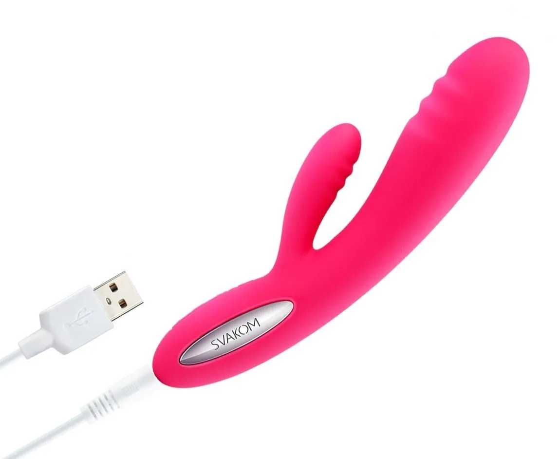 вибратор двойной svakom adonis, розовый в Севастополе