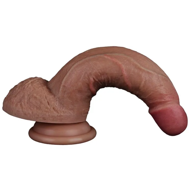 фаллоимитатор реалистичный lovetoy на присоске 18 см, телесный в Севастополе