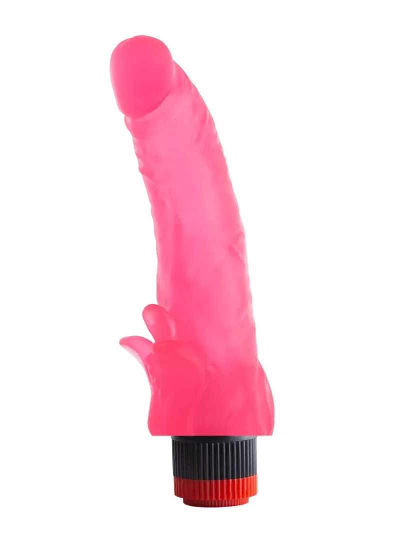 вибратор гелевый розовый 220200ru в Севастополе