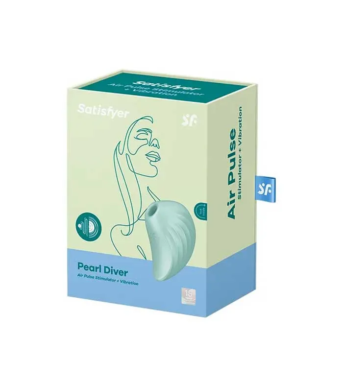 вакуумный массажер satisfyer pearl diver mint 037233sa в Севастополе