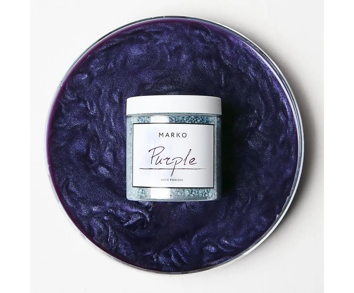 пудра для ванны marko purple, 500 г в Севастополе