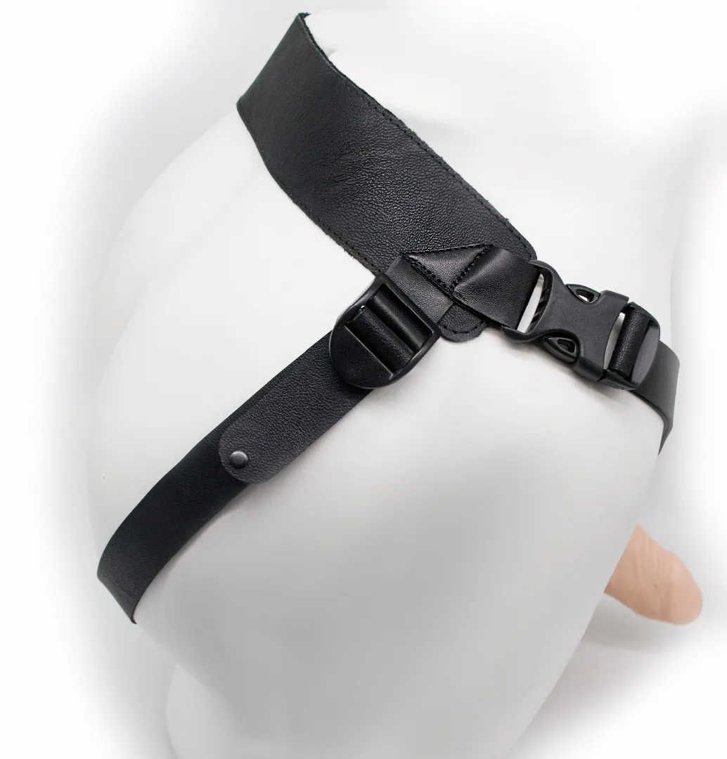 фаллоимитатор поясной пустотелый с бандажом 7414/3ru в Севастополе