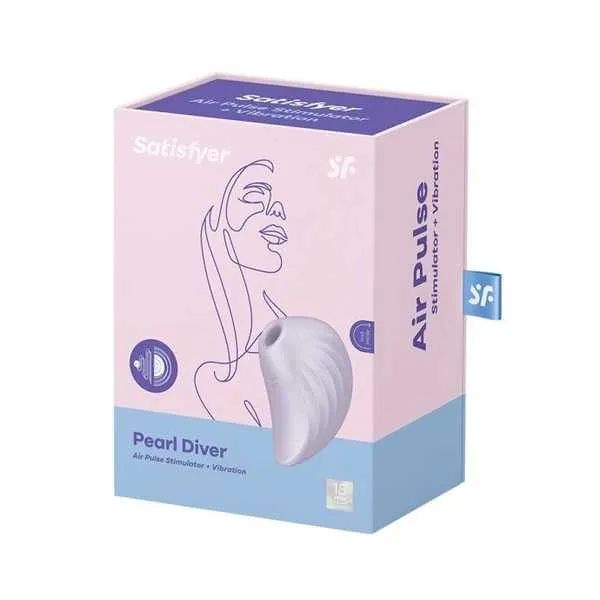 вакуумный массажер satisfyer pearl diver violet 037240sa в Севастополе