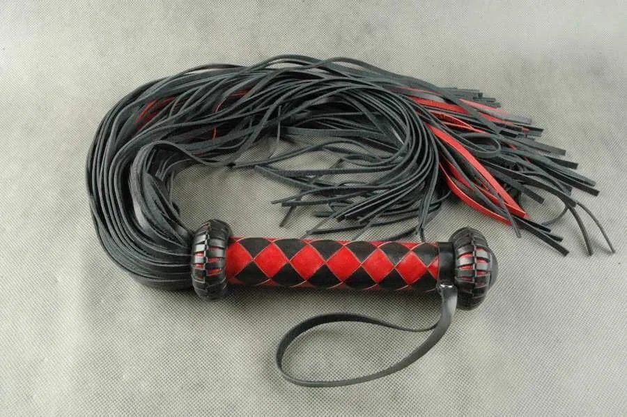 плеть beastly грешница, 115 см, черно-красная в Севастополе