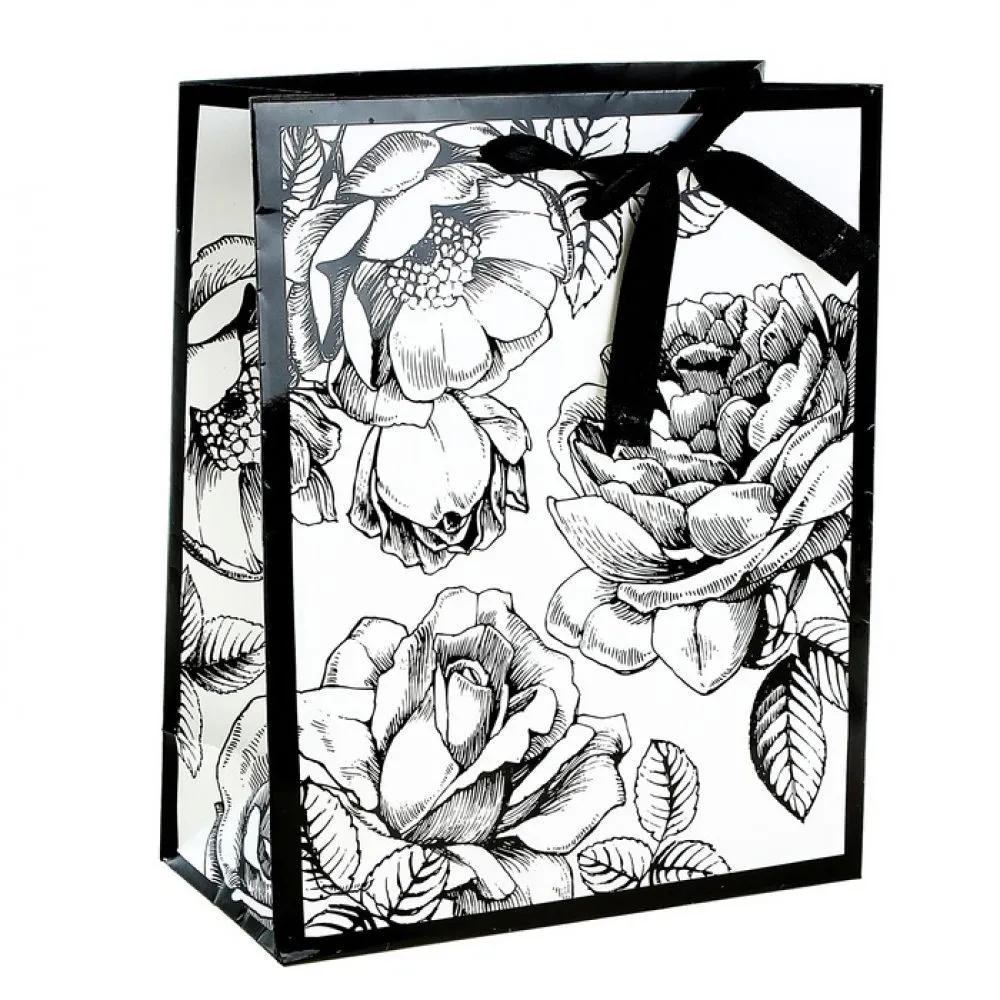 Пакет подарочный Сима Ленд Розы