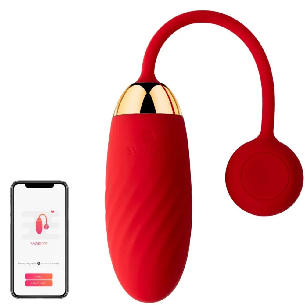 виброяйцо с приложением svakom ella, красное в Севастополе