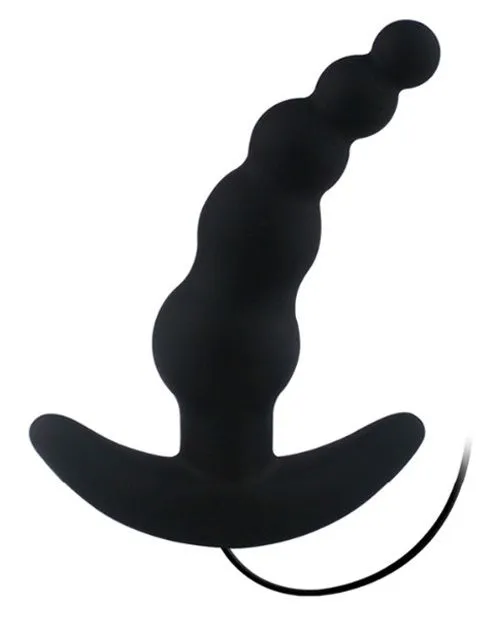 вибропробка с пультом aphrodisia beads style, черная в Севастополе