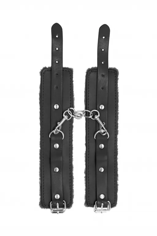 наручники (оковы, фиксаторы) plush leather hand cuffs в Севастополе