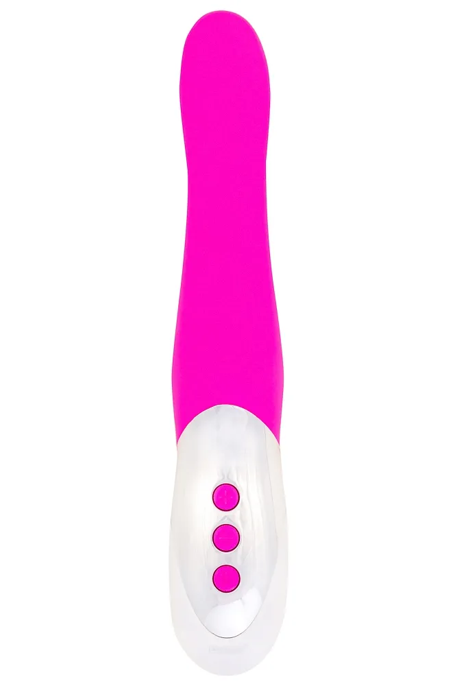 мощный пульсирующий массажер m&m сиреневый 8109mc в Севастополе