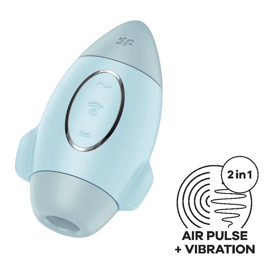 вакуумный массажер satisfyer mission control light blue 060071sa в Севастополе