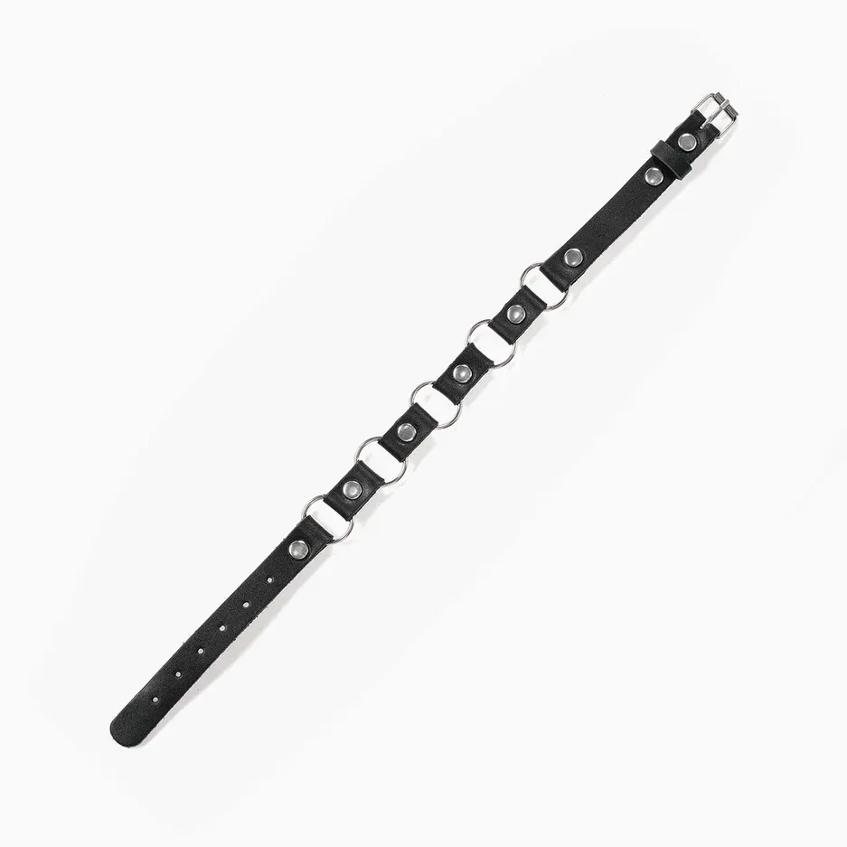 чокер pink rabbit кожаный с кольцами в Севастополе