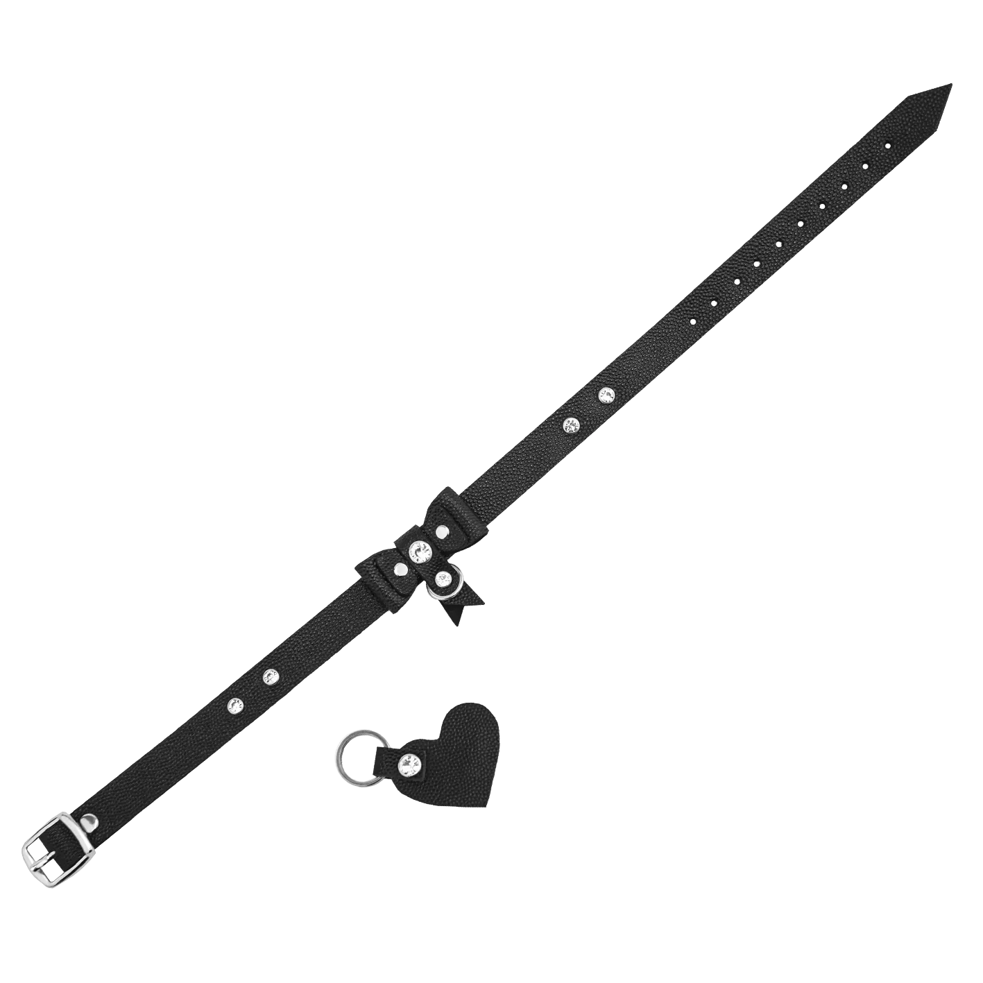 чокер бабочка со стразами, чёрный в Севастополе