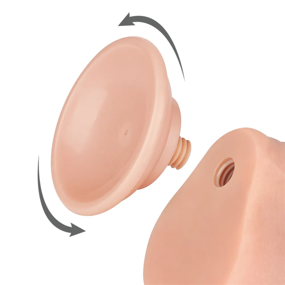 фаллоимитатор lovetoy с двигающейся кожей на присоске,12,5см в Севастополе