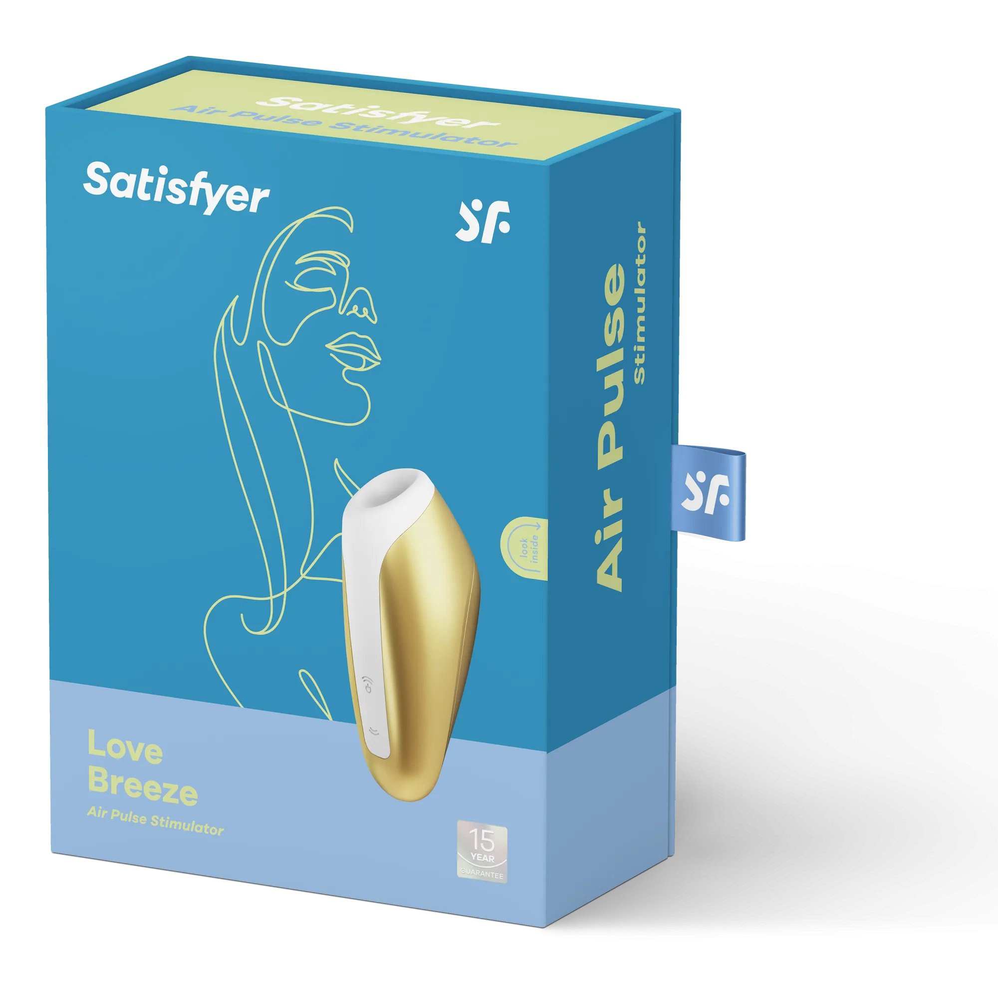 Вакуумный массажер Love Breeze Yellow 003474SA