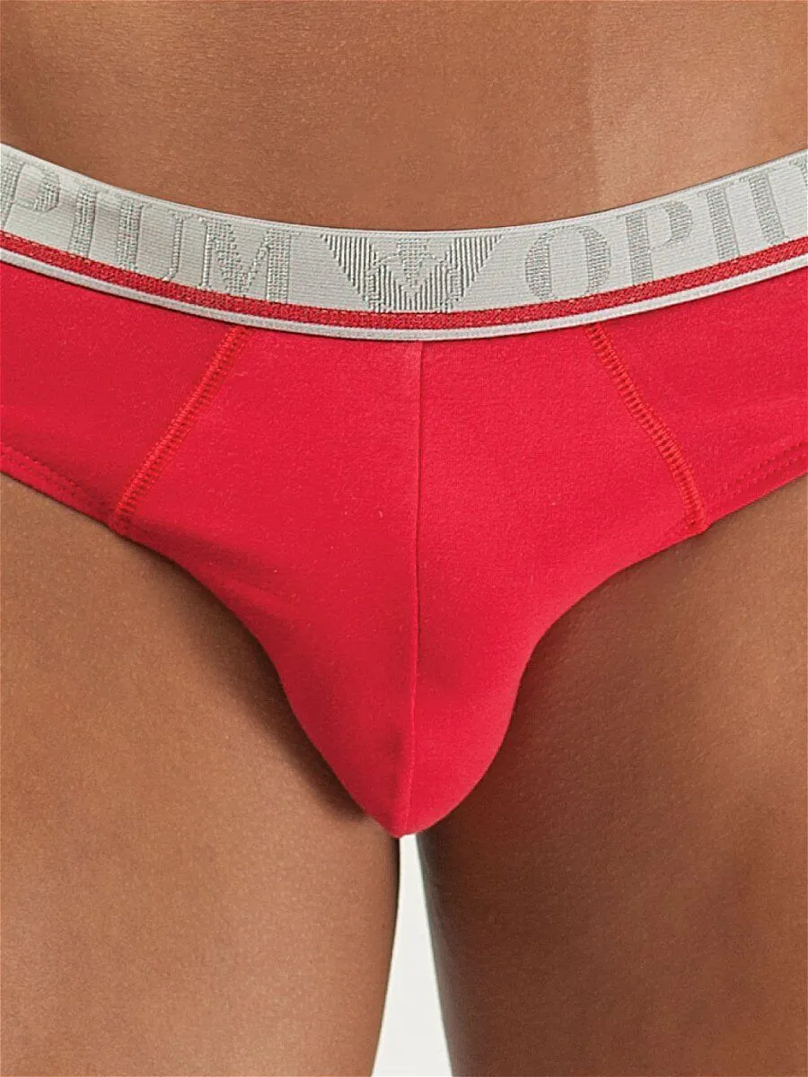 Эротическое трусы мужские брифы opium r84, красные в Севастополе