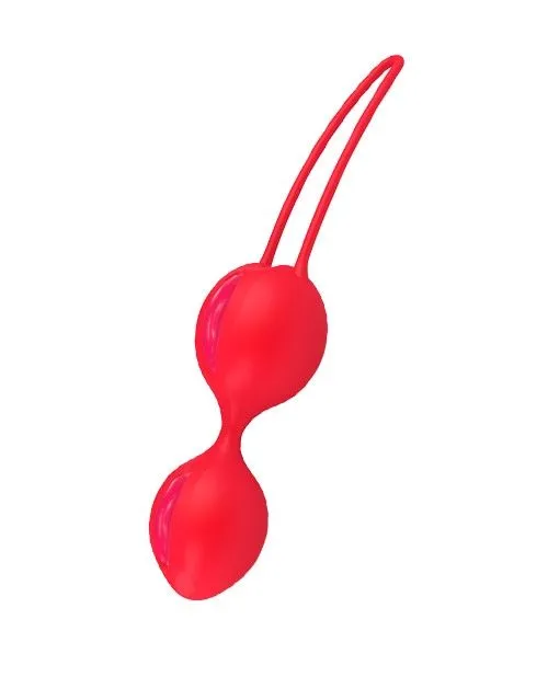 вагинальные шарики fun factory smartballs duo, ярко-оранжевые в Севастополе