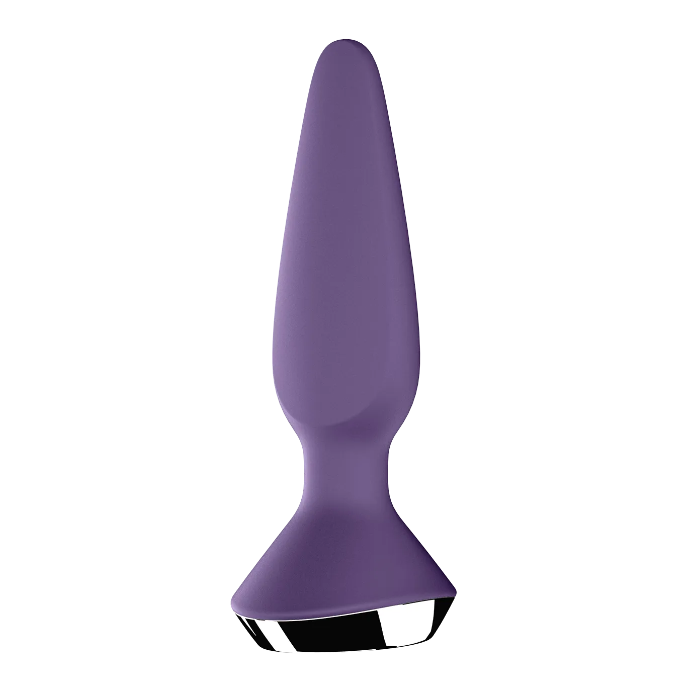 анальная пробка с вибрацией satisfyer plug-ilicious 1 connect app purple 003221sa в Севастополе