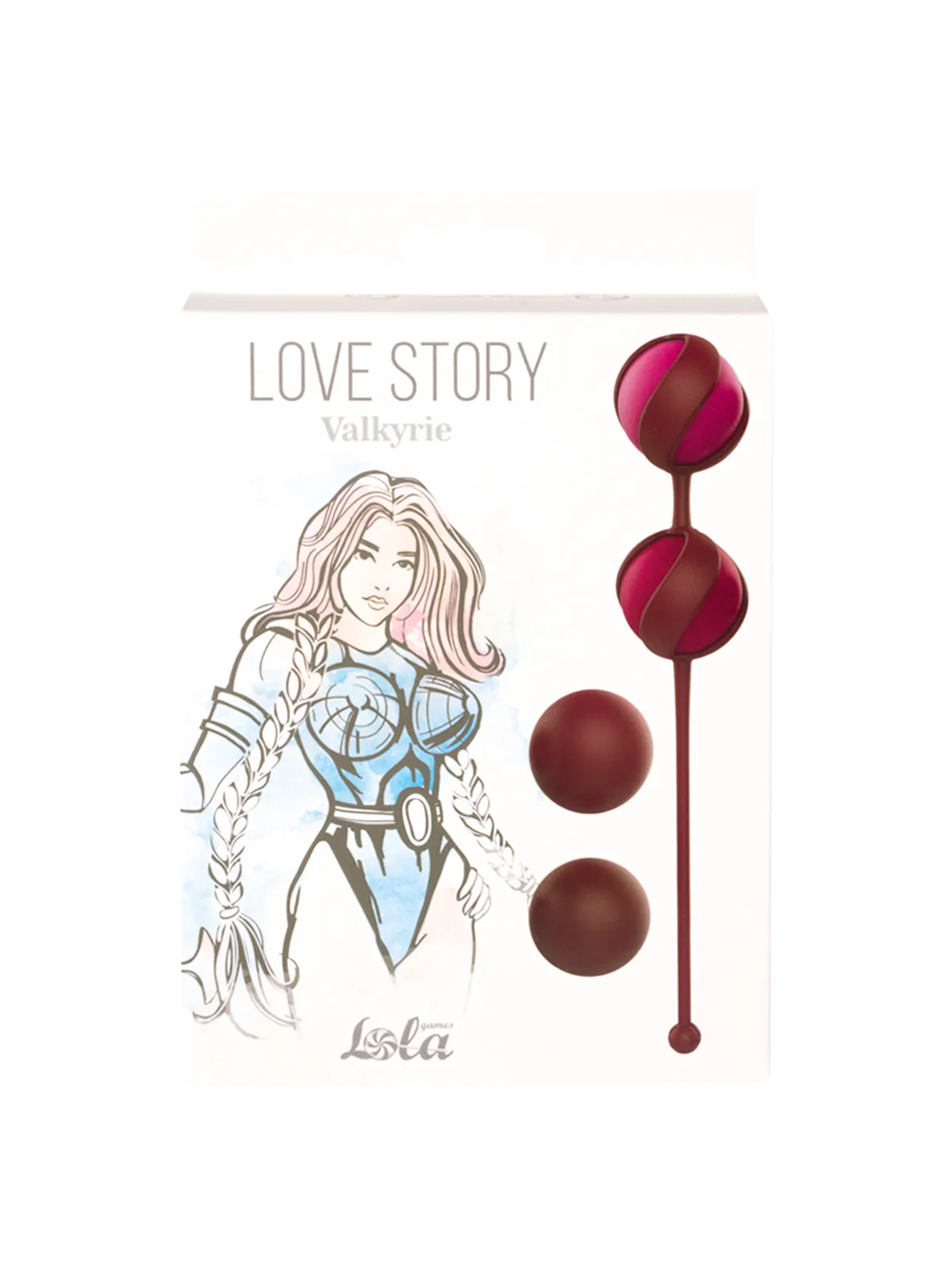 набор сменных вагинальных шариков love story valkyrie wine red 3013-02lola в Севастополе
