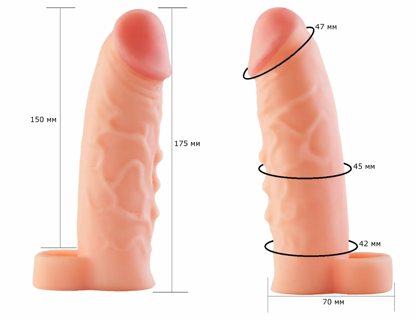 фаллоудлинитель с кольцом cock next 692303ru в Севастополе