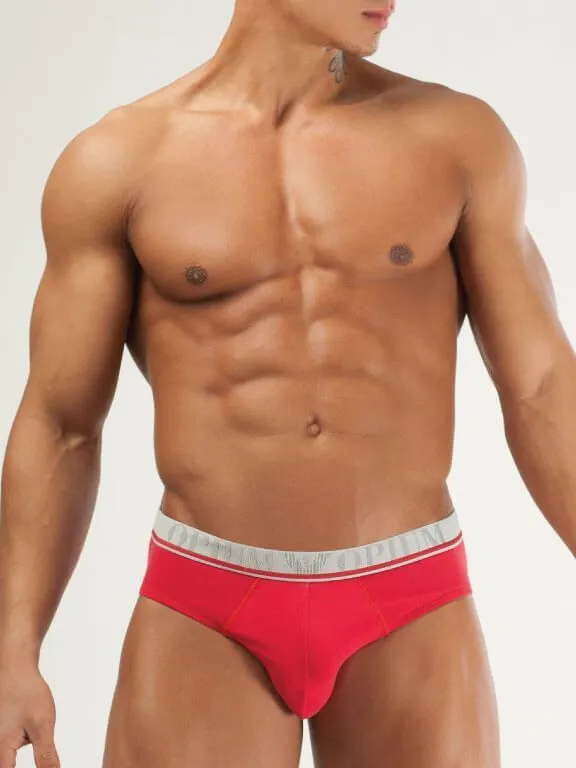 Эротическое трусы мужские брифы opium r84, красные в Севастополе