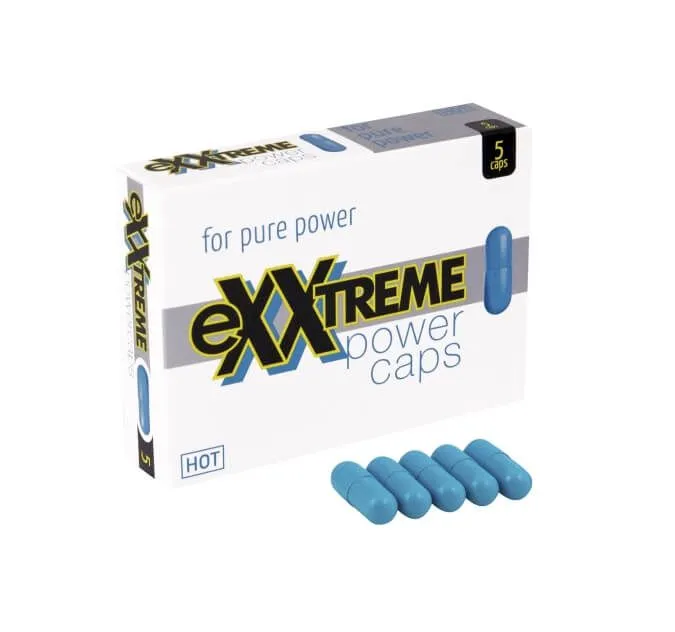 Энергетические капсулы HOT Production Exxtreme Power Caps Men, 5 шт