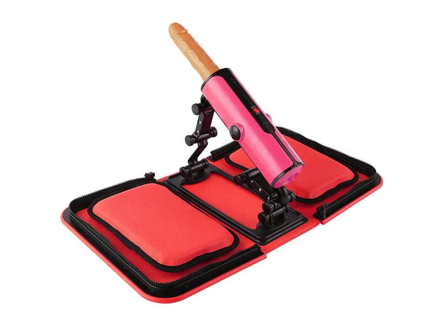 секс-машина в сумке pinkrabbit 310-x5, красная в Севастополе