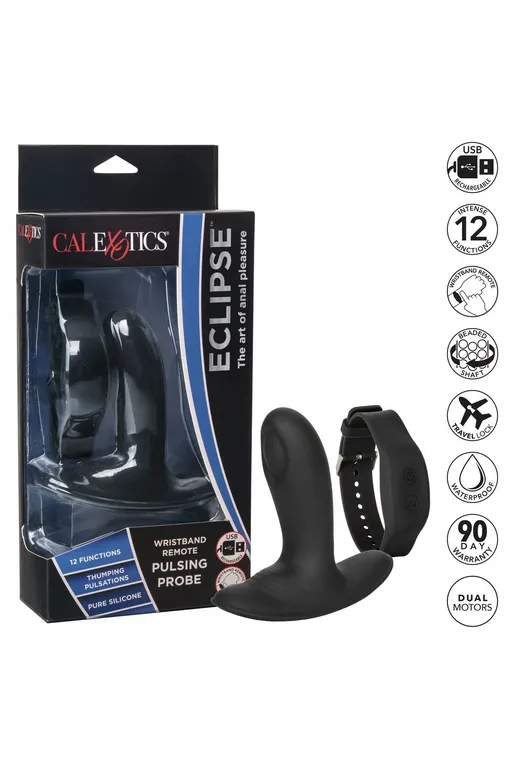 анальный стимулятор pulsing probe с функией "пульсирующее воздействие" и управлением с браслета в Севастополе