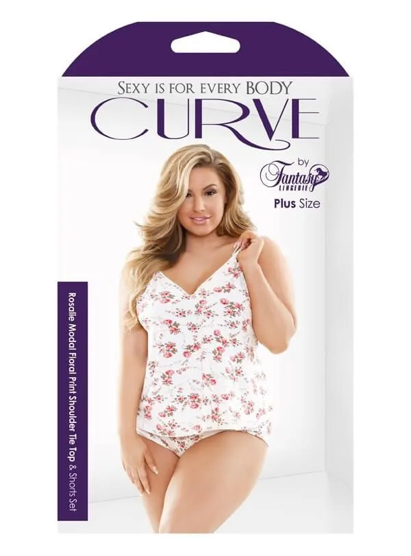 Эротическое комплект белья fantasy lingerie rosalie top set, белый в Севастополе