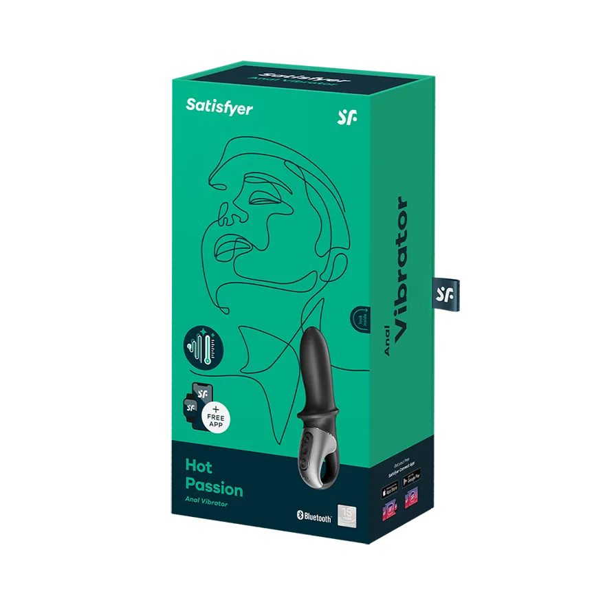 анальный вибратор с функцией нагрева hot passion 001647sa в Севастополе