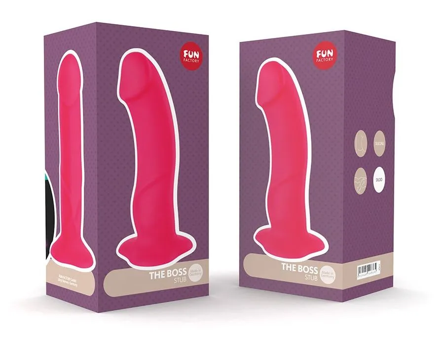 фаллоимитатор fun factory the boss stub, ярко-розовый в Севастополе