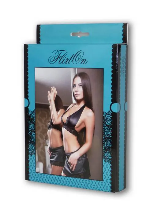 Эротическое комплект anigue flirton, черный (46-48) в Севастополе