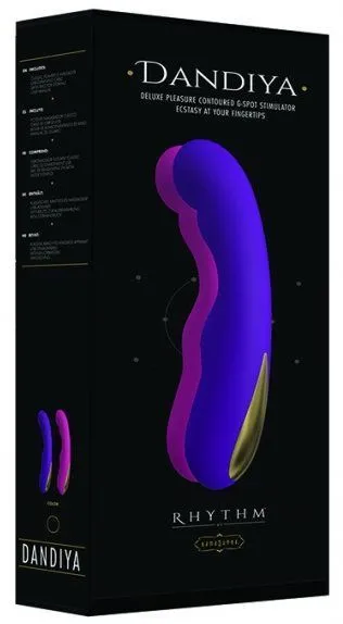 вибратор kama sutra dandiya, фиолетовый в Севастополе