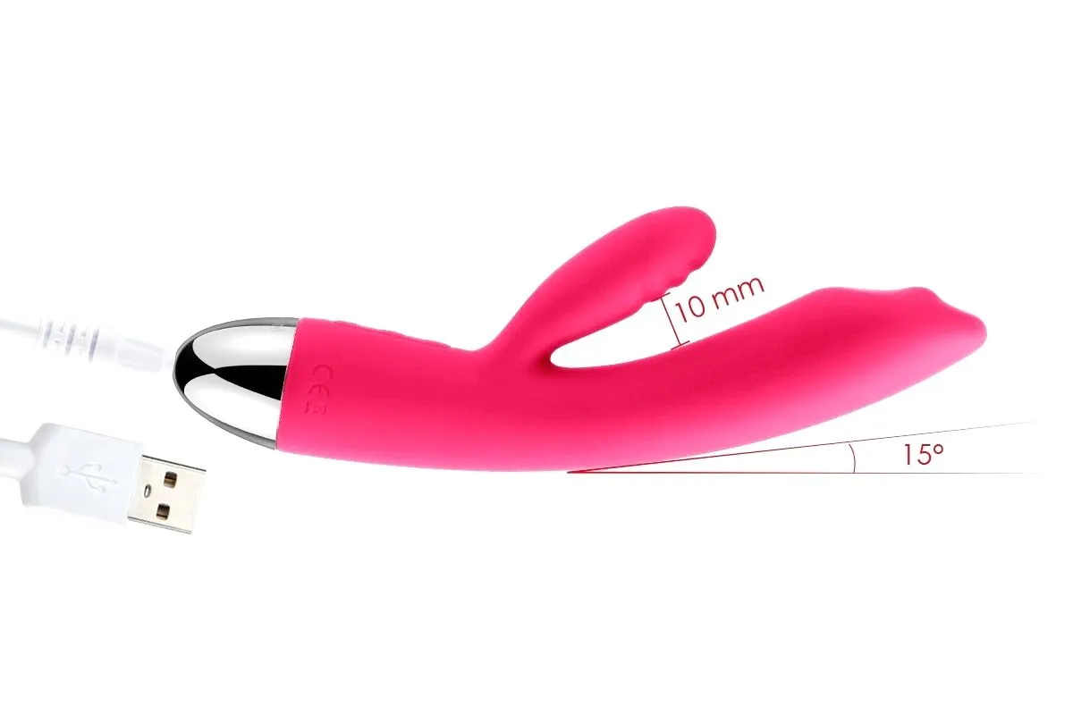 вибратор двойной svakom trysta, розовый в Севастополе