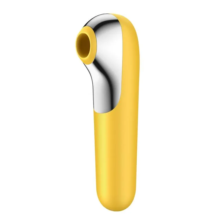 вакуумно-волновой стимулятор dual love желтый в Севастополе