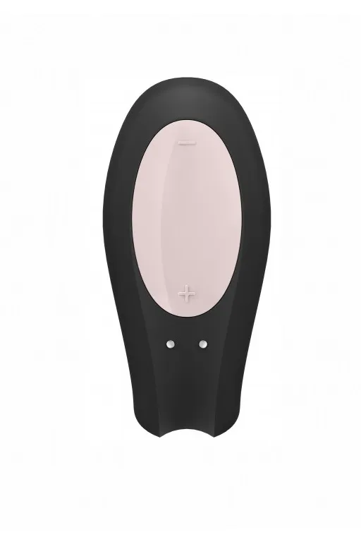 парный вибратор satisfyer double joy с возможностью управления через приложение (черный) в Севастополе