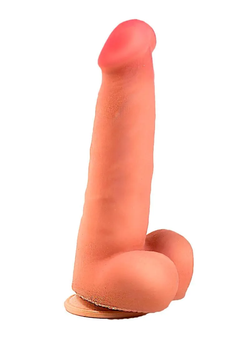 фаллоимитатор на присоске lovetoy неоскин, телесный в Севастополе