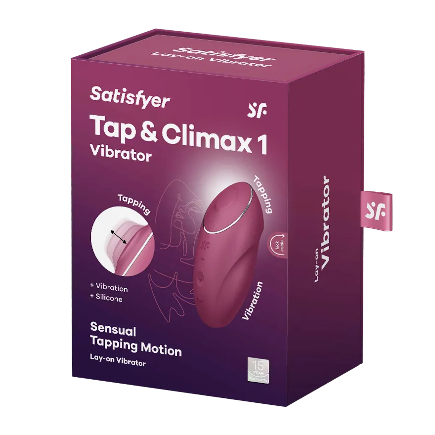 пульсирующий массажер satisfyer tap&climax 1 red 046006sa в Севастополе