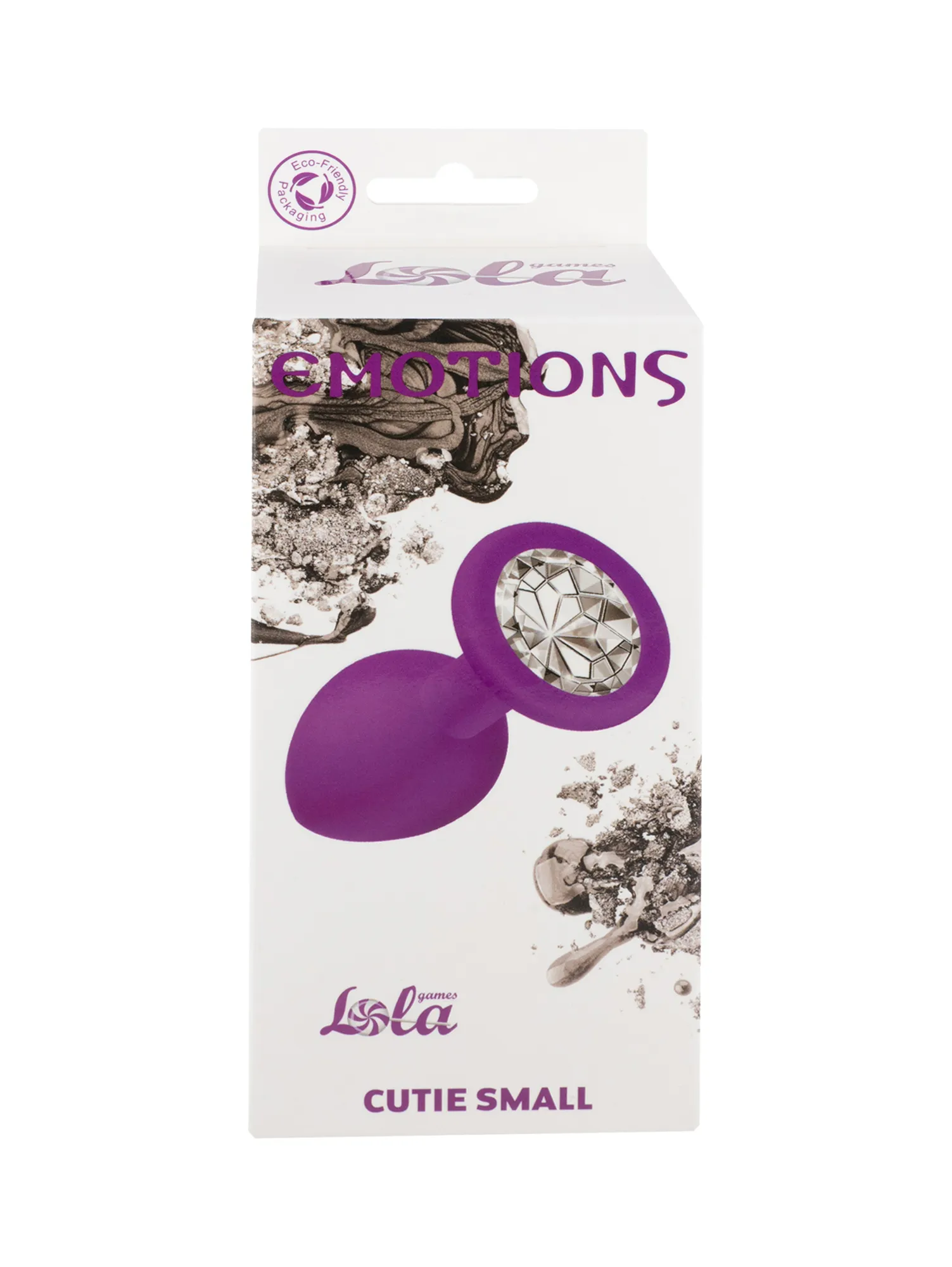 анальная пробка emotions cutie small purple clear crystal 4011-04lola в Севастополе