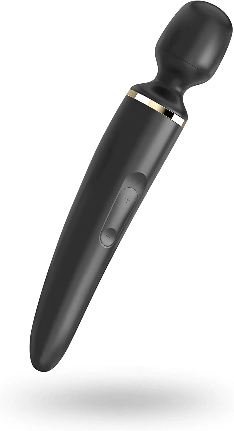 вибромассажер satisfyer wand-er woman (black/gold) 001203sa в Севастополе