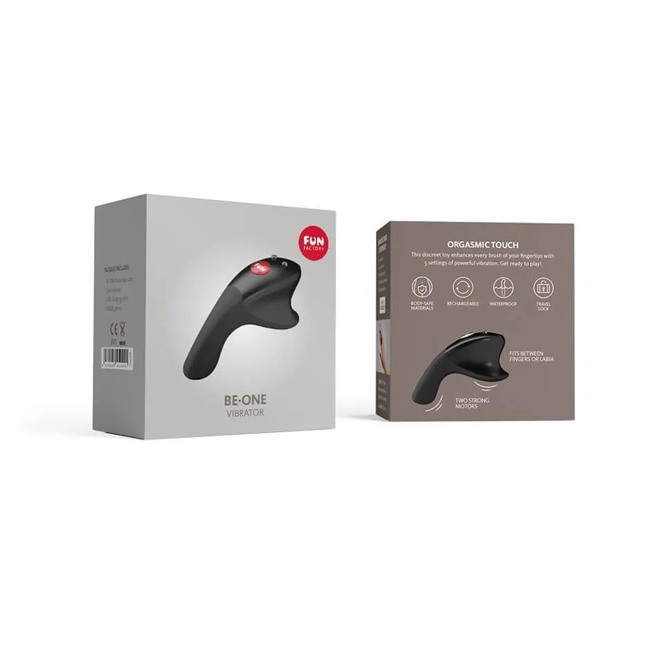 минивибратор на палец be-one черный в Севастополе